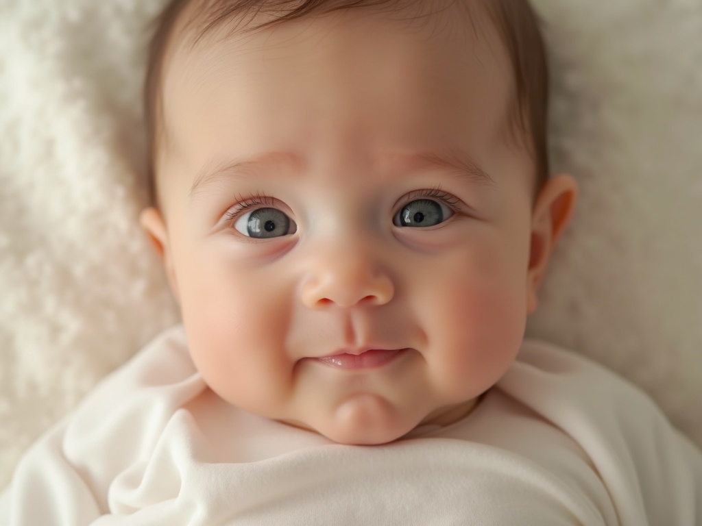 Deep connection - baby's gaze